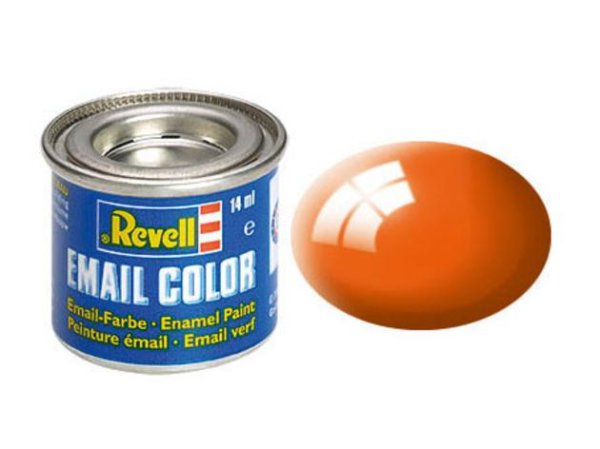 REVELL 32130 - Email Color 14 ml: orange glänzend RAL 2004