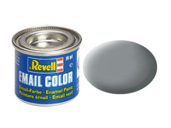 REVELL 32143 - Email Color 14 ml: mittelgrau matt USAF