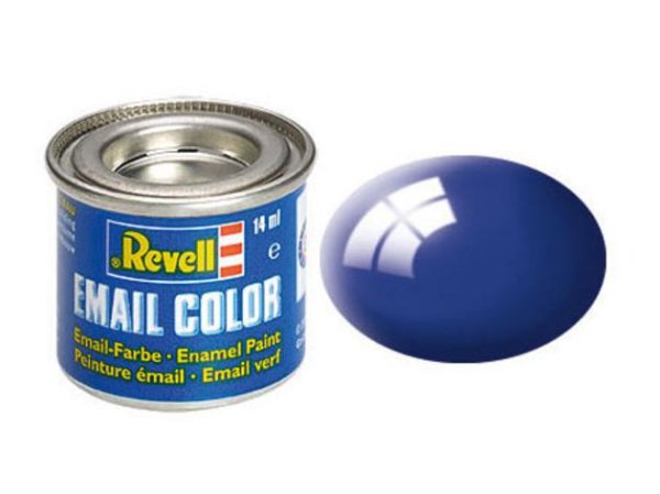 REVELL 32151 Email Color Farbe 14 ml ultramarinblau glänzend RAL 5002