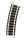 FLEISCHMANN 9127 - N Gebogenes Gleis 15° R2 - 225,6 mm