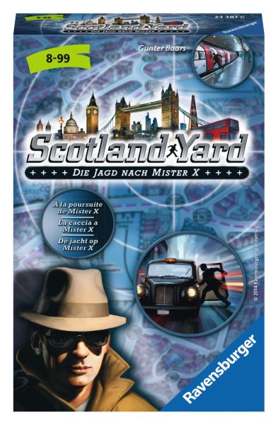 RAVENSBURGER 23381 Scotland Yard Reisespiel