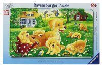 RAVENSBURGER 06377 Neugierige Welpen 15 Teile