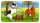 RAVENSBURGER® 07331 - Kinderpuzzle, Liebenswerte Tiere - 9 x 2 Teile