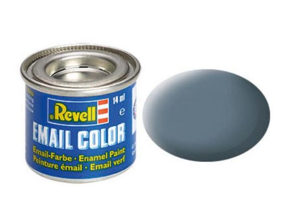 REVELL 32179 Email Color Farbe 14 ml blaugrau matt RAL 7031