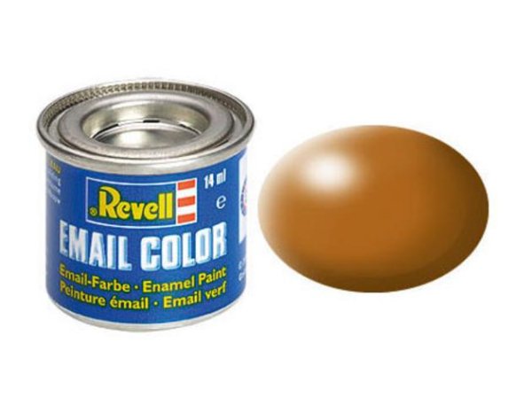 REVELL 32382 - Email Color 14 ml: holzbraun seidenmatt RAL 8001