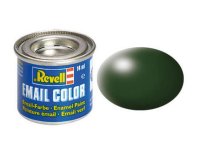 REVELL 32363 - Email Color 14 ml: dunkelgrün seidenmatt RAL 6020