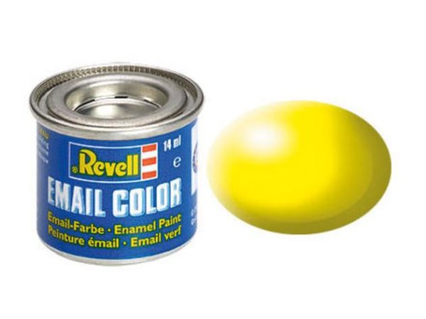 REVELL 32312 Email Color Farbe 14 ml leuchtgelb seidenmatt RAL 1026