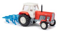 BUSCH 8712 - Traktor mit Schwergrubber - 1:120