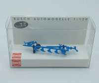 BUSCH Aufsattel-Beetpflug 8713 Landwirtschaftsmodell 1:120