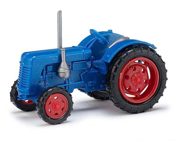 BUSCH 211006801 Traktor Famulus blau Landwirtschaftsmodell 1:120