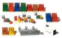 PREISER 17124 Zubehör-Set Getränkemarkt Spur H0