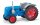 BUSCH 210010124 Traktor Famulus blau/rote Felgen Miniaturmodell 1:87