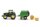 SIKU 1665 - John Deere Traktor mit Ballenpresse