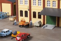AUHAGEN Dumper mit Kompressoranhänger Bausatz 41641...