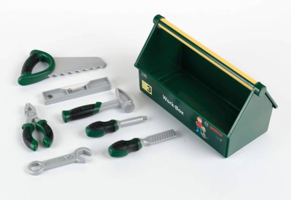 KLEIN 8573 - Bosch - Werkbox mit 7 Werkzeugen