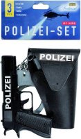 IDENA 804.0007 - Polizei Set - 3 teilig