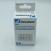 VIESSMANN Universal-Tasten-Stellpult, rückmeldefähig, 2-begriffig 5549