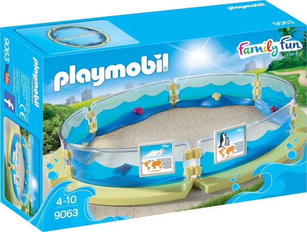 PLAYMOBIL Family Fun 9063 Meerestierbecken