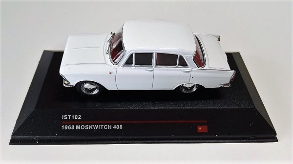 IST MODELS IST102 Moskwitch 408, Bj.1968 PKW-Modell 1:43
