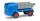 BUSCH 210006301 Multicar M21 Muldenkipper blau Automodell 1:87