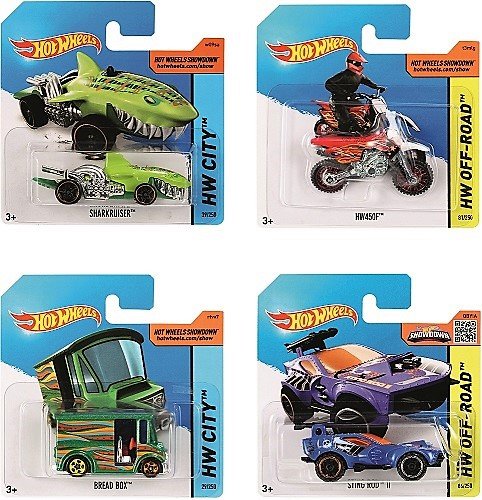 MATTEL 21212 Hot Wheels Fahrzeuge einzeln sortiert