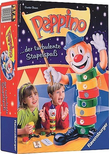 RAVENSBURGER® 88165 - Kinderspiel, Peppino, der turbulente Stapelspaß