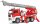 BRUDER MAN Feuerwehr mit Drehleiter, Wasserpumpe, Light & Sound 02771