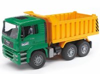 BRUDER 02765 MAN TGA LKW mit Kippmulde Profi-Serie bworld...