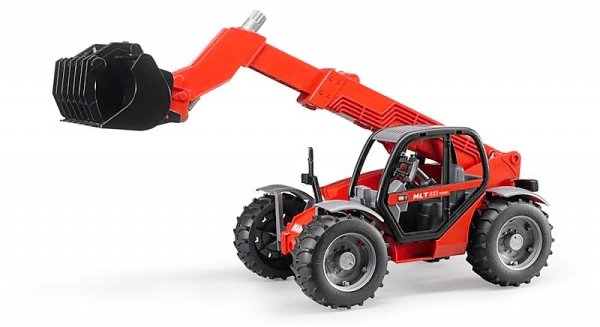 BRUDER 02125 Manitou Teleskoplader MLT 633 Profi-Serie bworld 1:16