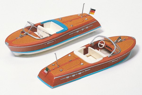 PREISER Zwei Motorboote 17304 Spur H0