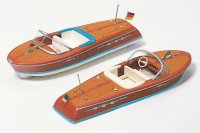 PREISER 17304 - H0 - Zwei Motorboote - 1:87