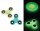 KÖGLER 36904 Fidget Spinner Glow in the Dark, 7,5 cm - sortiert