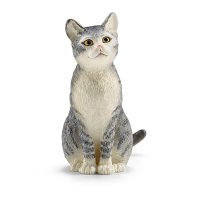 SCHLEICH Farm World 13771 Katze sitzend