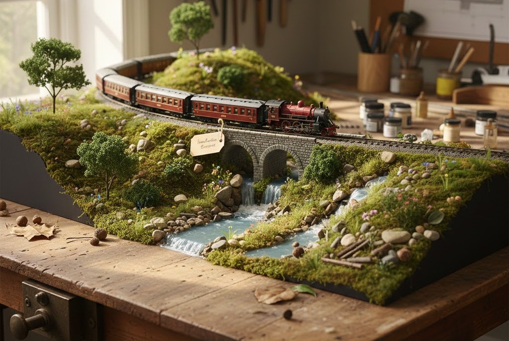 Glückliches Kind spielt